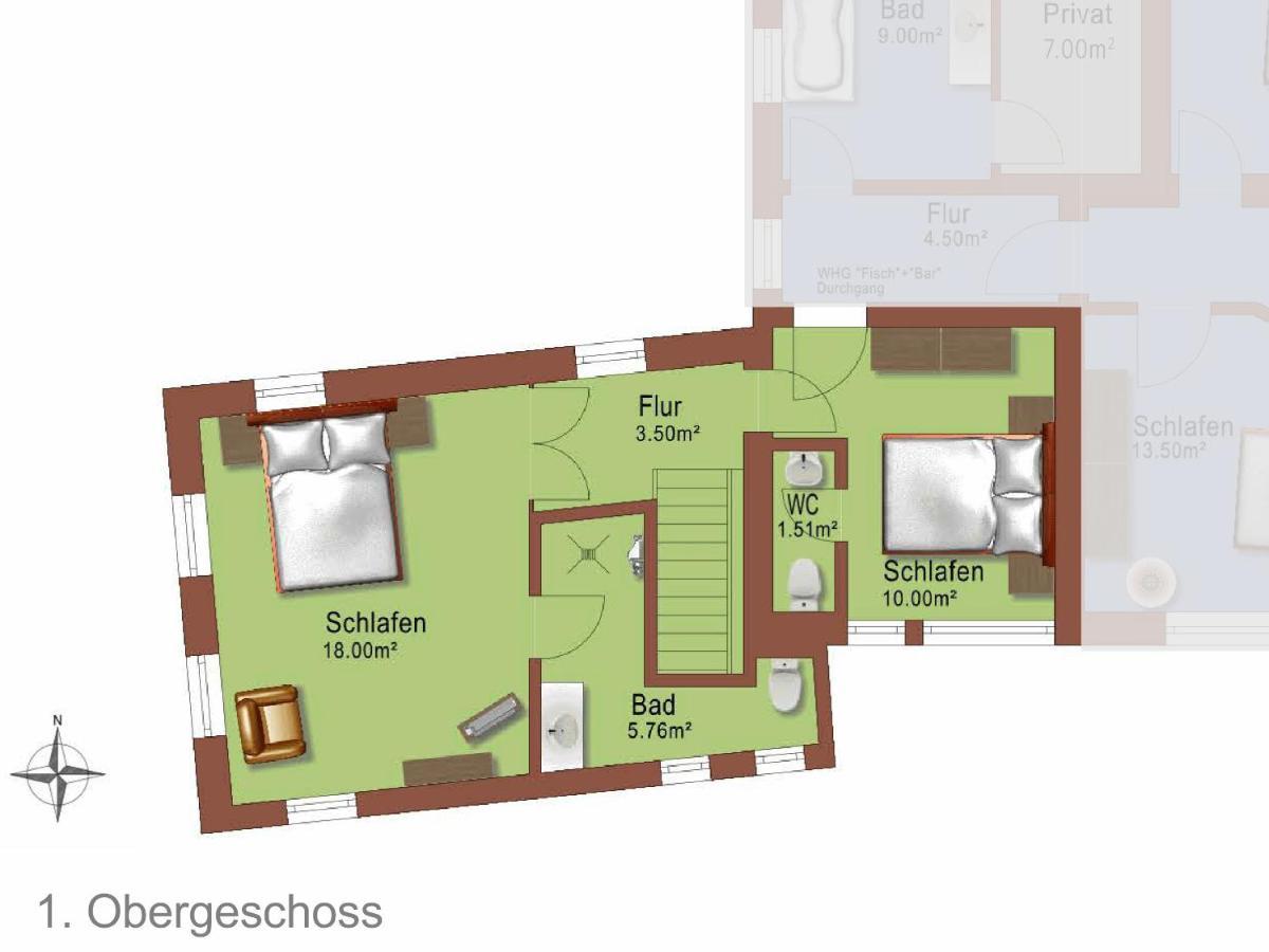 Ferienhaus Oberstaader Fewo Maisonette Ohningen Exterior foto