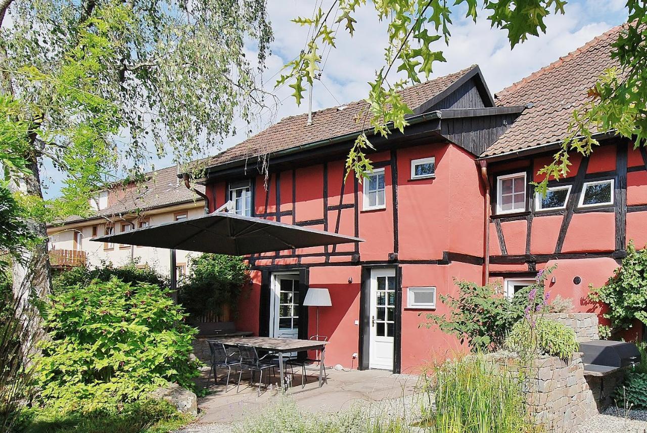 Ferienhaus Oberstaader Fewo Maisonette Ohningen Exterior foto